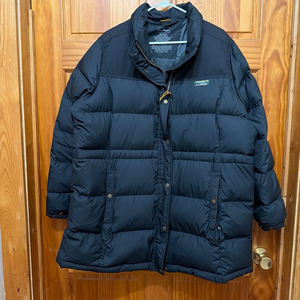 L.L.Bean Women’s Puffer Jacket Black 2XL (Imperfection)
